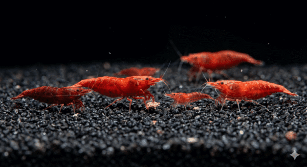 Red Neocaridina Shrimp (Neocaridina davidi)