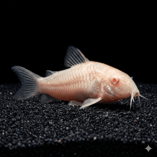 Albino Bronze Corydoras (Corydoras aeneus)