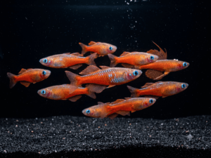 Red Neon Blue Eye Rainbowfish (Pseudomugil luminatus)